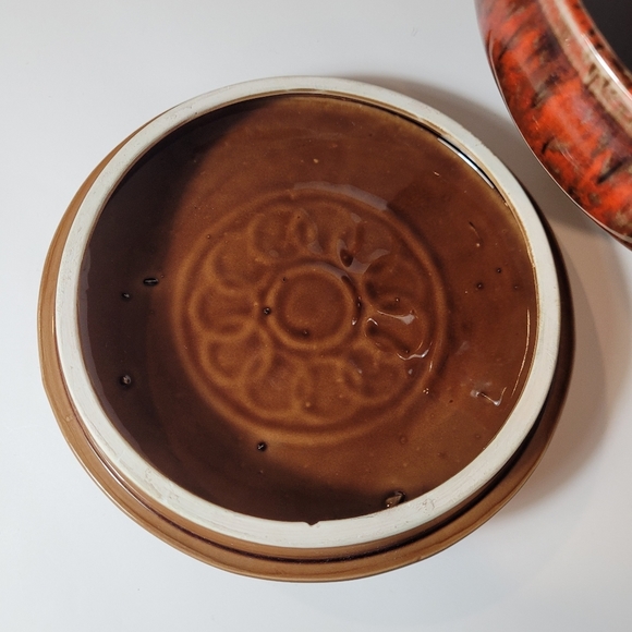 VINTAGE Japanese Footed Bowl with Lid - Picture 7 of 11